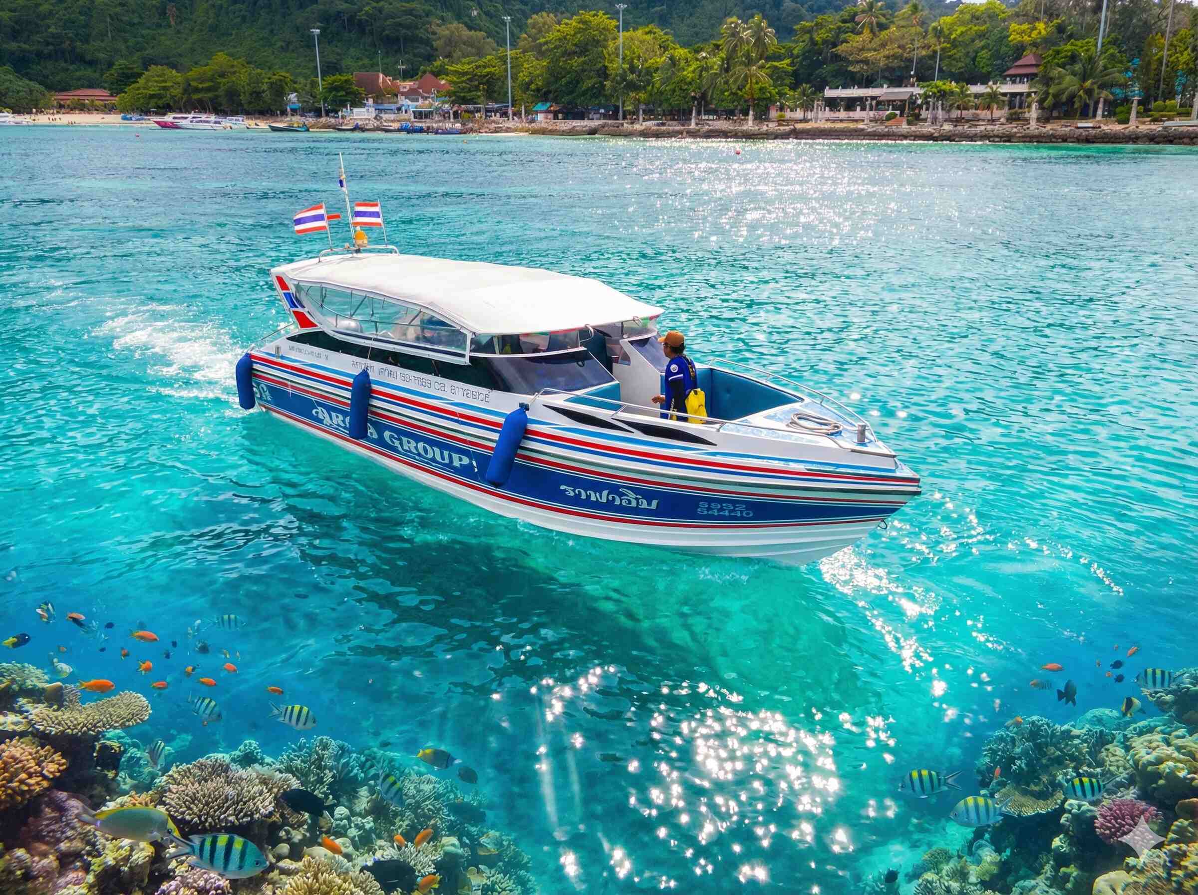 Phi Phi Island Full Day Group Speedboat Tour Start From Phi Phi Don - Include Nat. Park Fees